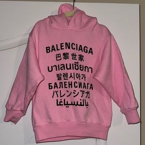 Authentic BALENCIAGA Hoodie for Toddler Girl